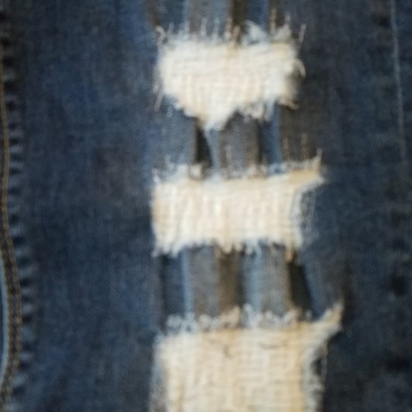💥People's Liberation Jeans Ava Ripped 11 Lt. Jr - Picture 7 of 8
